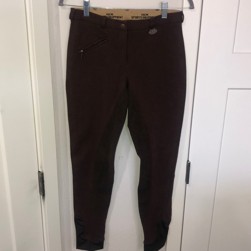 HKM Equestrian Sports I meant women’s Riding Pant. Size 28 Brown. Horse riding